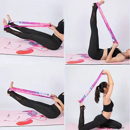 Adjustable Yoga Mat Strap and Storage Bundle with Shoulder Straps