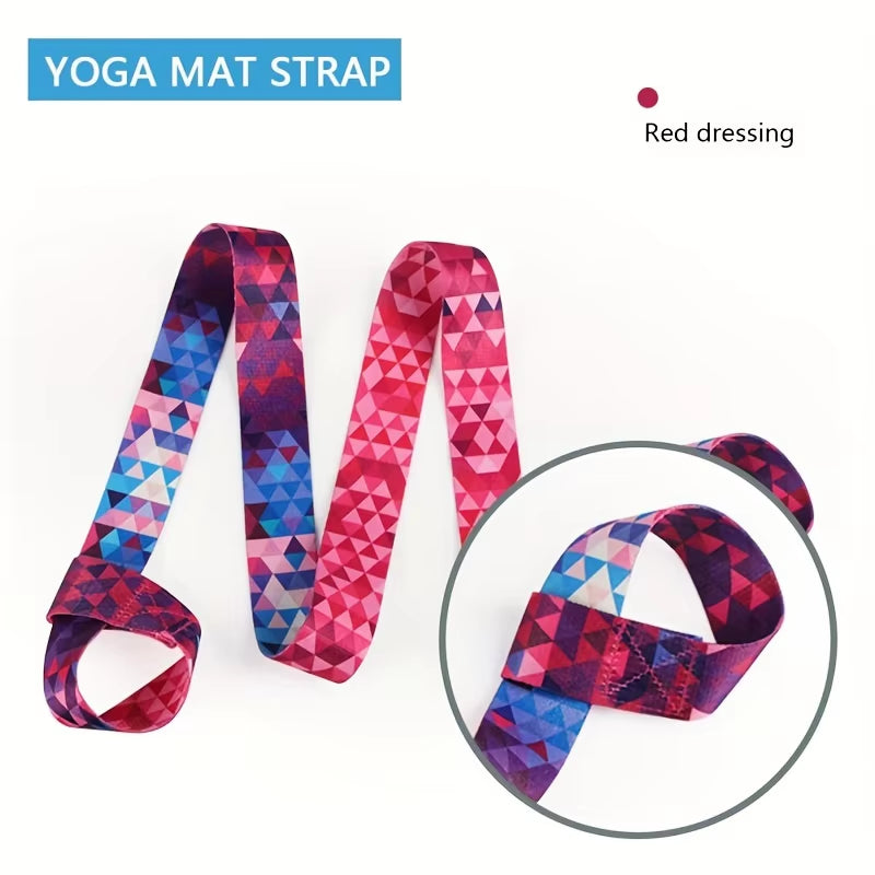 Adjustable Yoga Mat Strap and Storage Bundle with Shoulder Straps