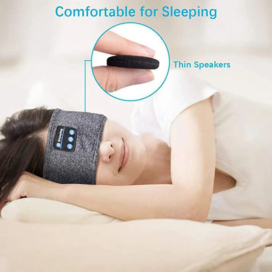 Bluetooth Sports Headband: The Ultimate Wireless Music & Eye Mask Combo for Active Lifestyles